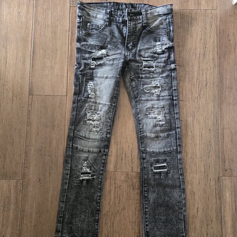 Distressed Boys Jeans